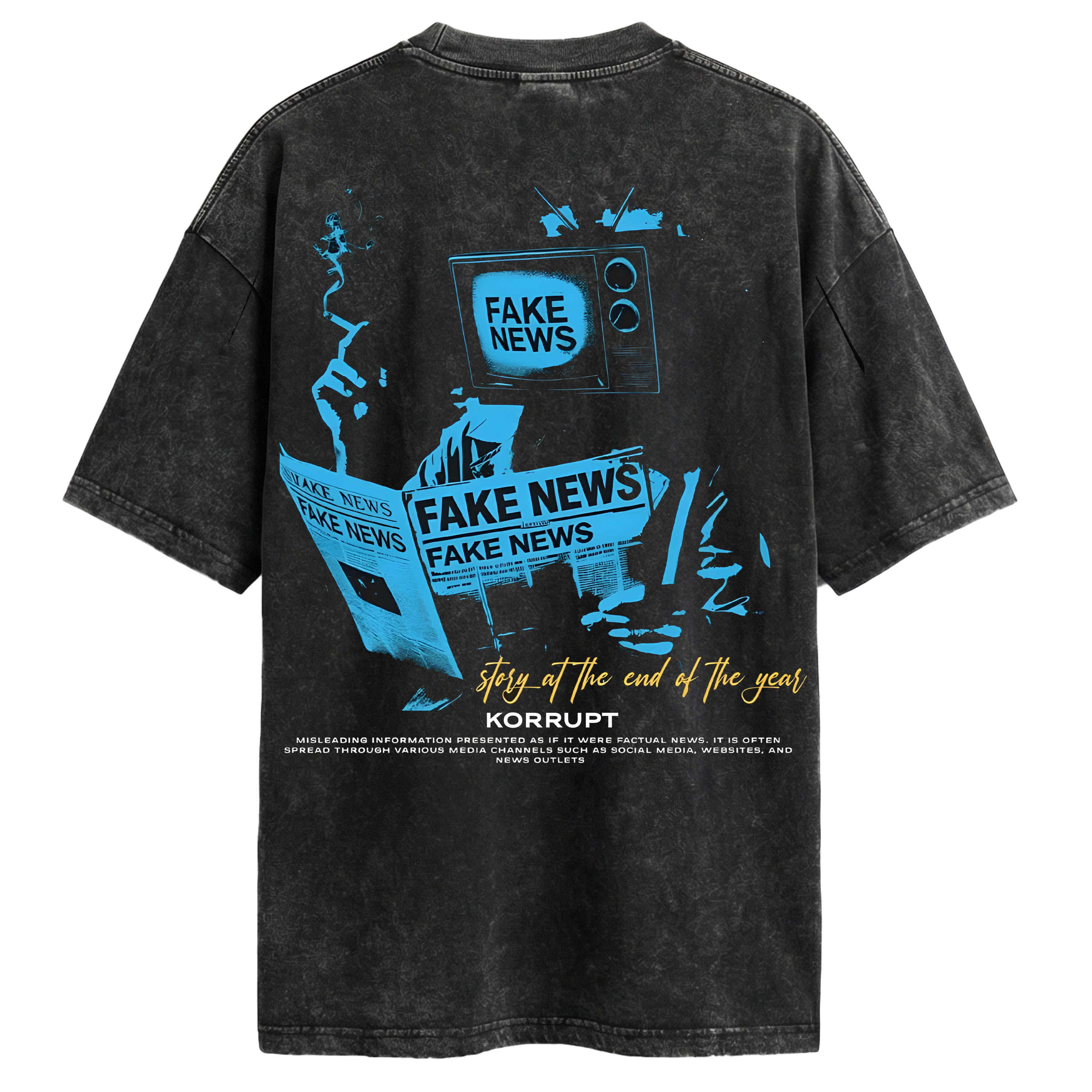 Fake news / Oversized Tee