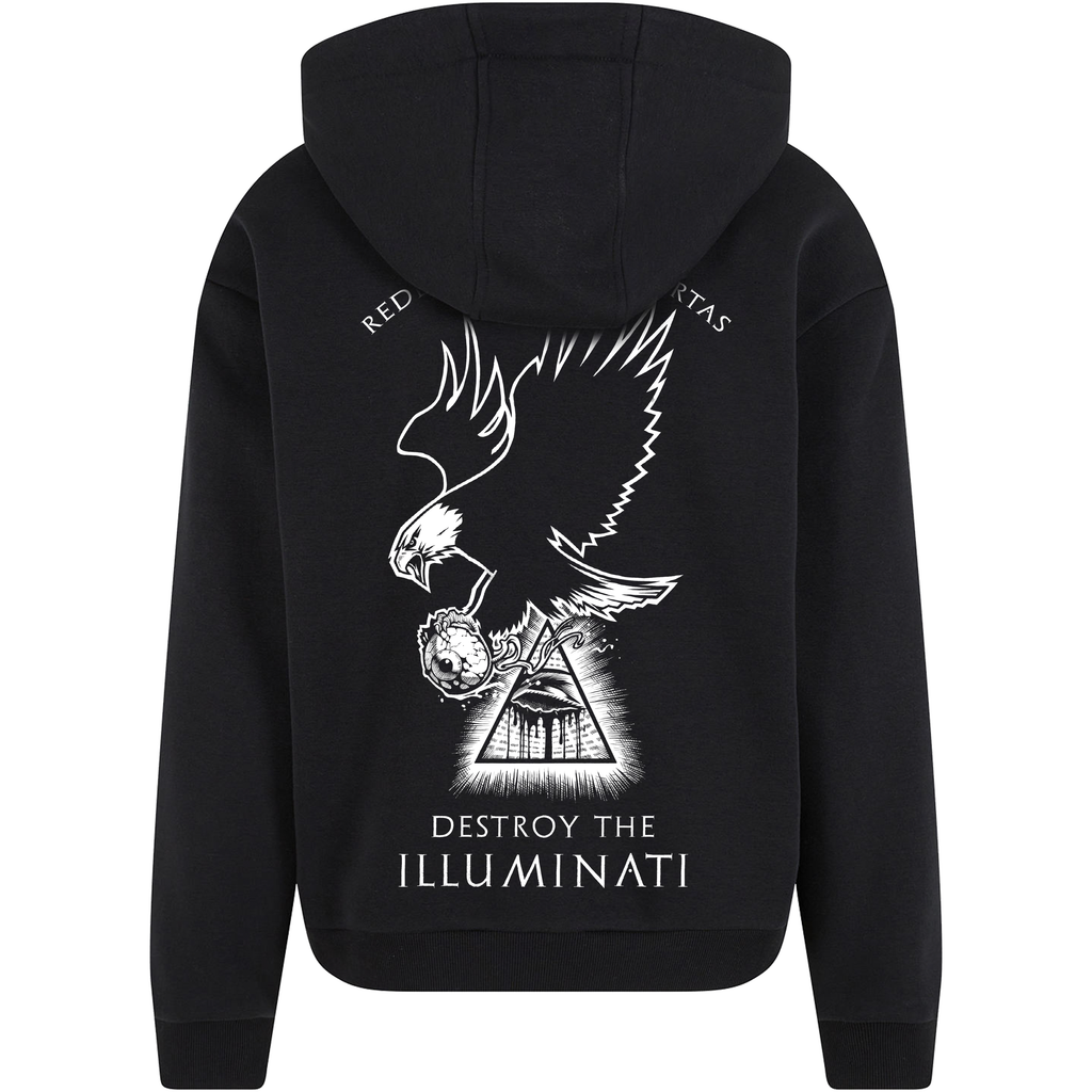Illuminti / heavyweight Hoodie