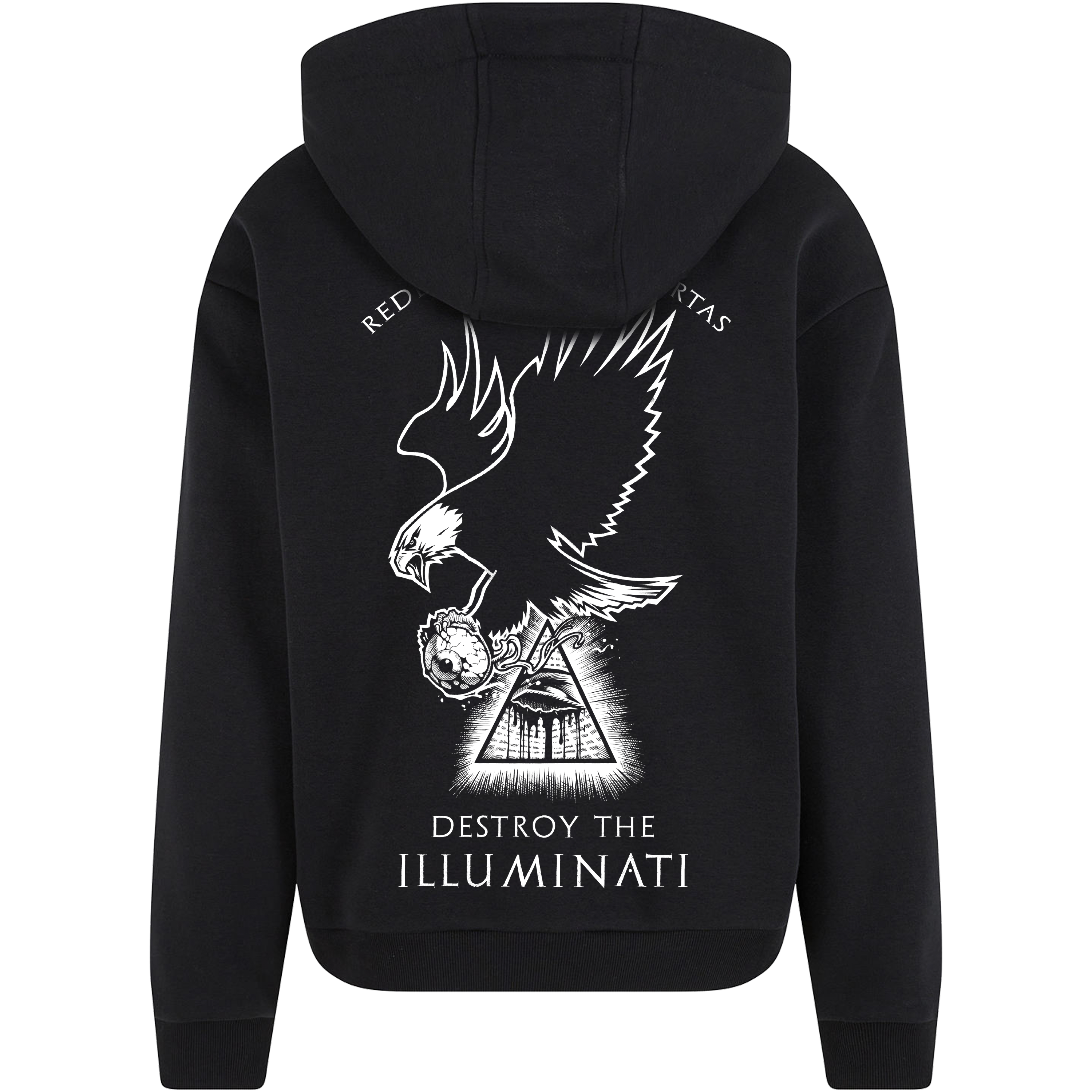 Illuminti / heavyweight Hoodie